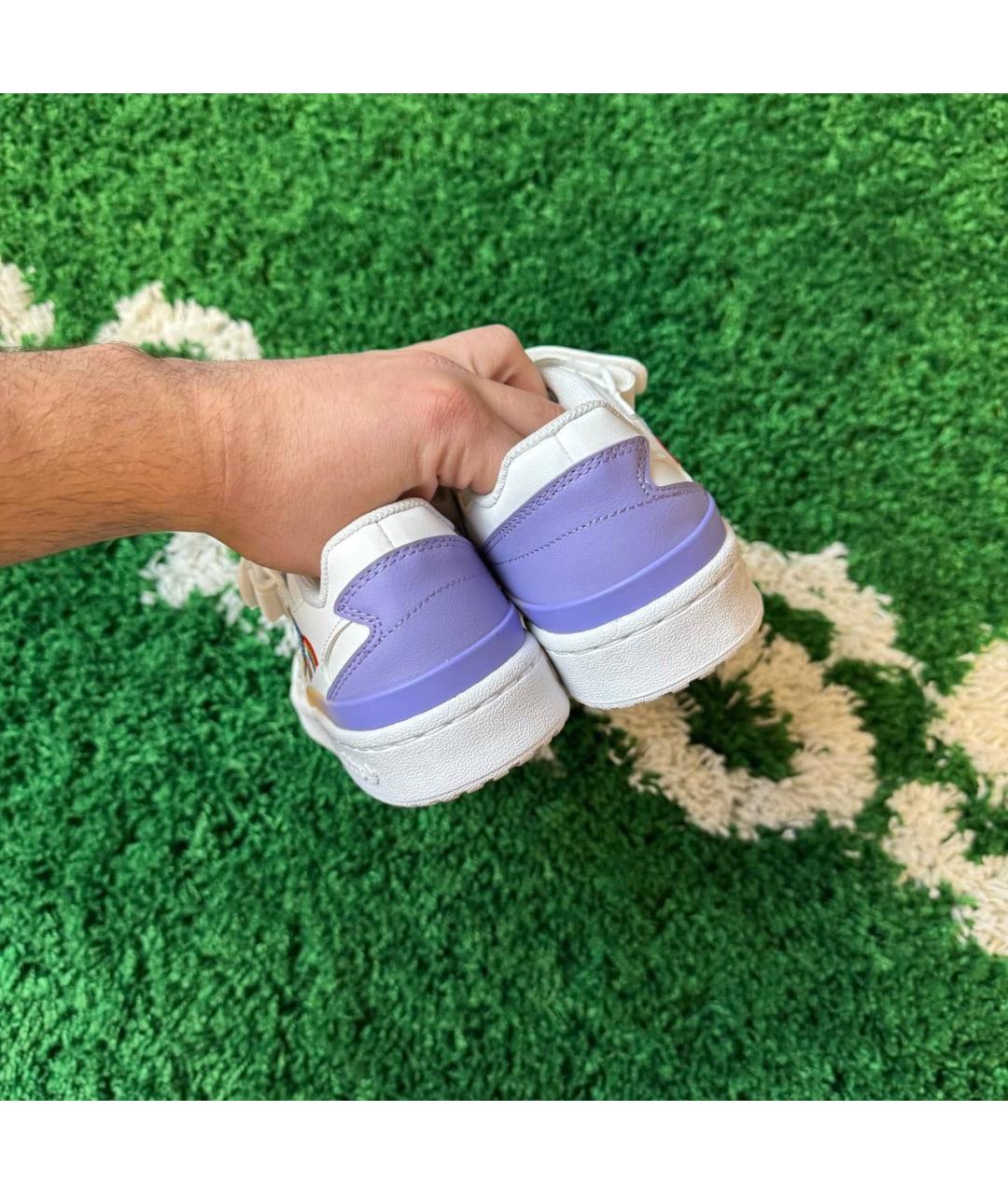 ADIDAS Белые кроссовки, фото 4