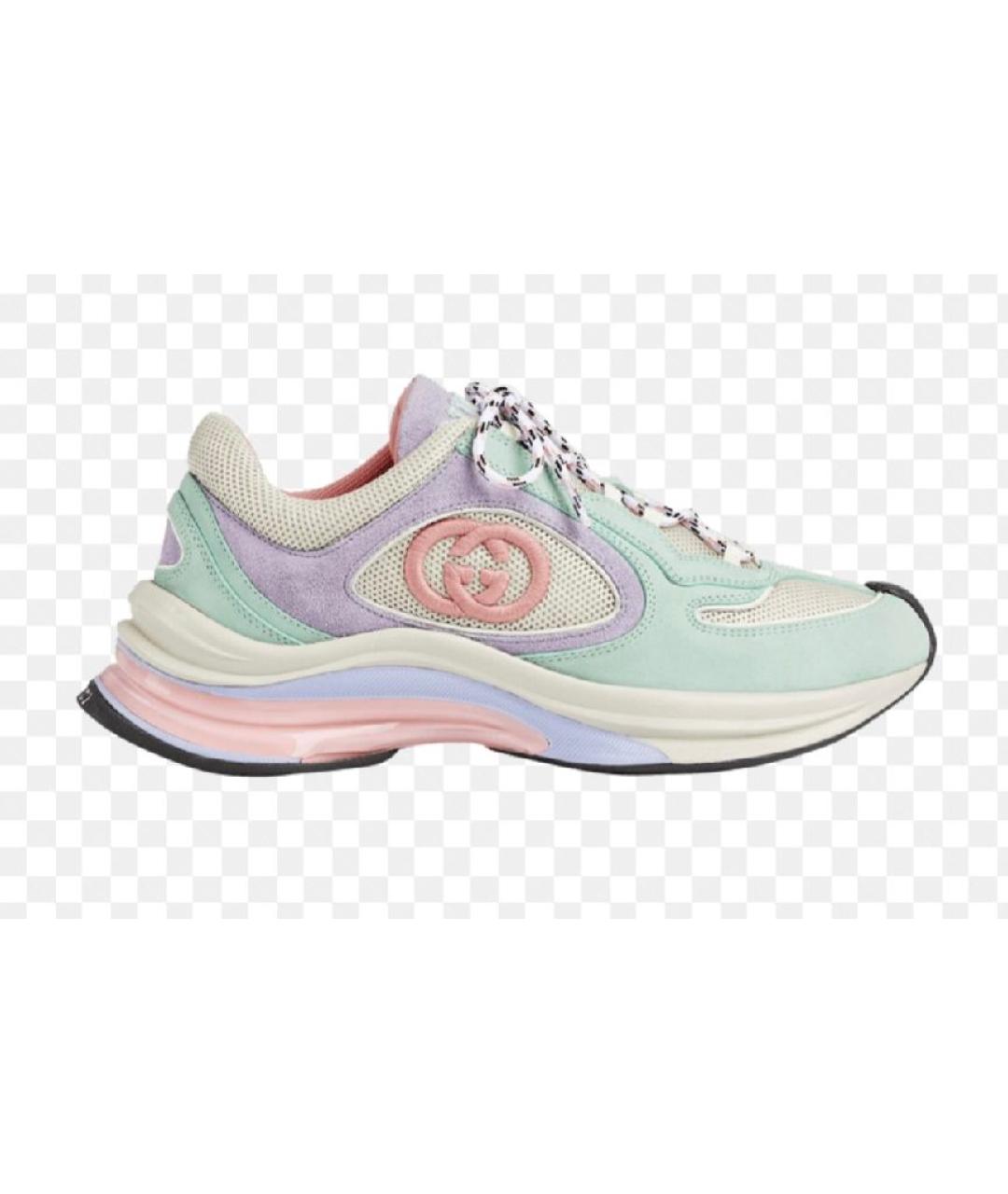 GUCCI Мульти кроссовки, фото 5