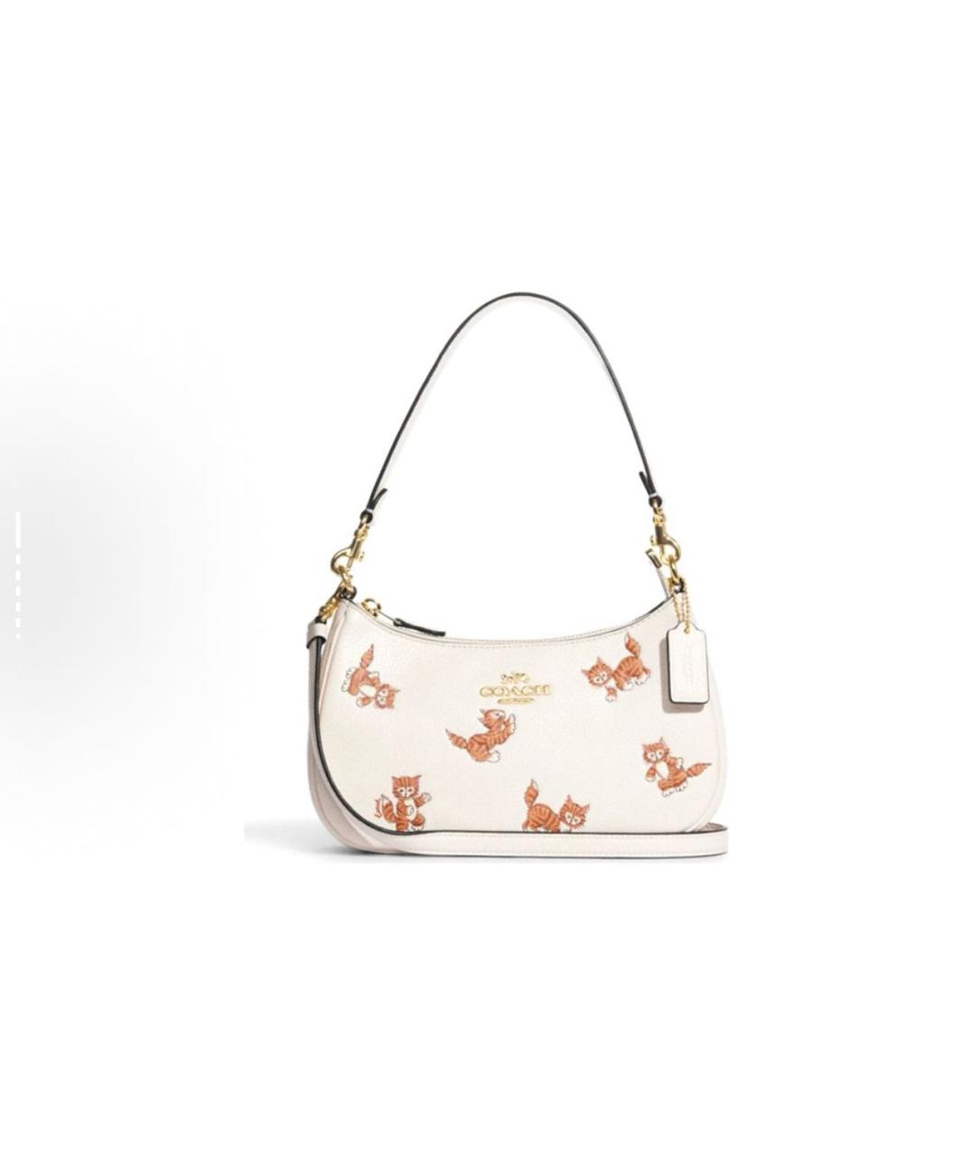COACH Мульти жаккардовая сумка с короткими ручками, фото 4