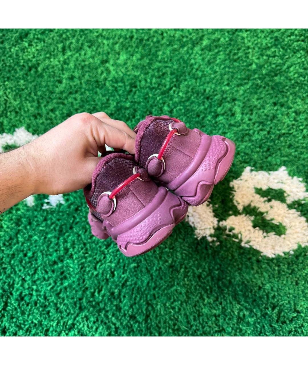 ADIDAS Бордовые кроссовки, фото 4
