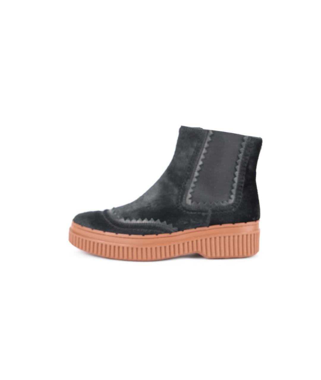 TOD'S Черные текстильные ботинки, фото 6