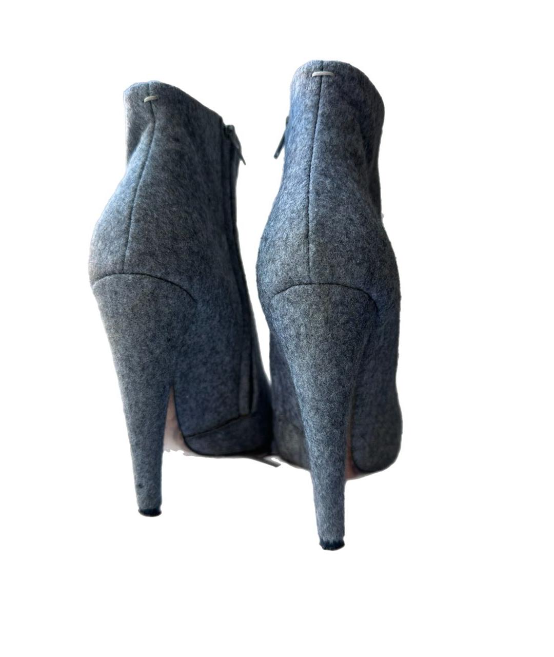 MAISON MARGIELA Серые ботильоны, фото 2