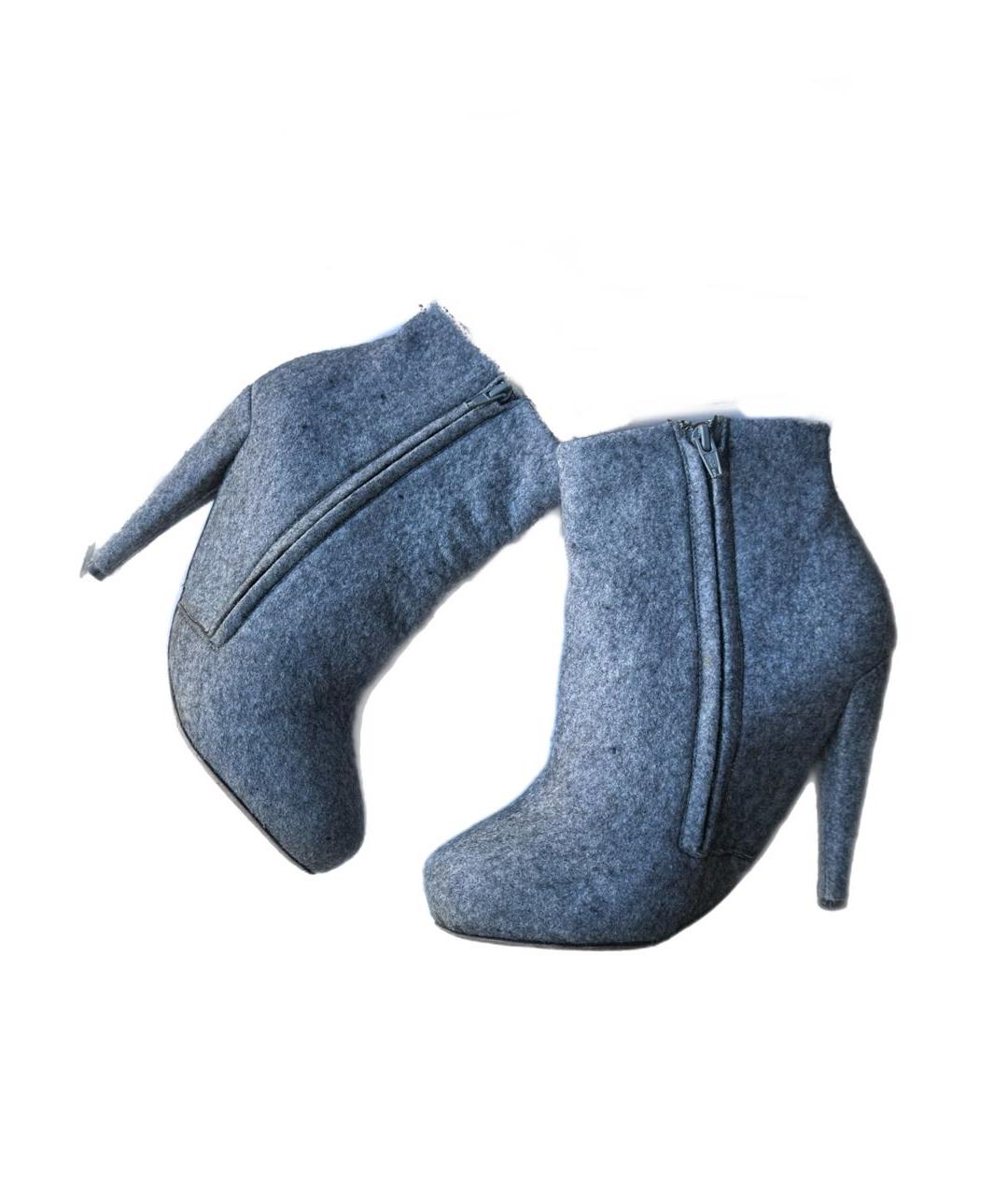 MAISON MARGIELA Серые ботильоны, фото 5