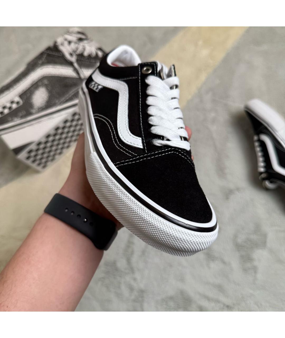 VANS Черные текстильные кеды, фото 6