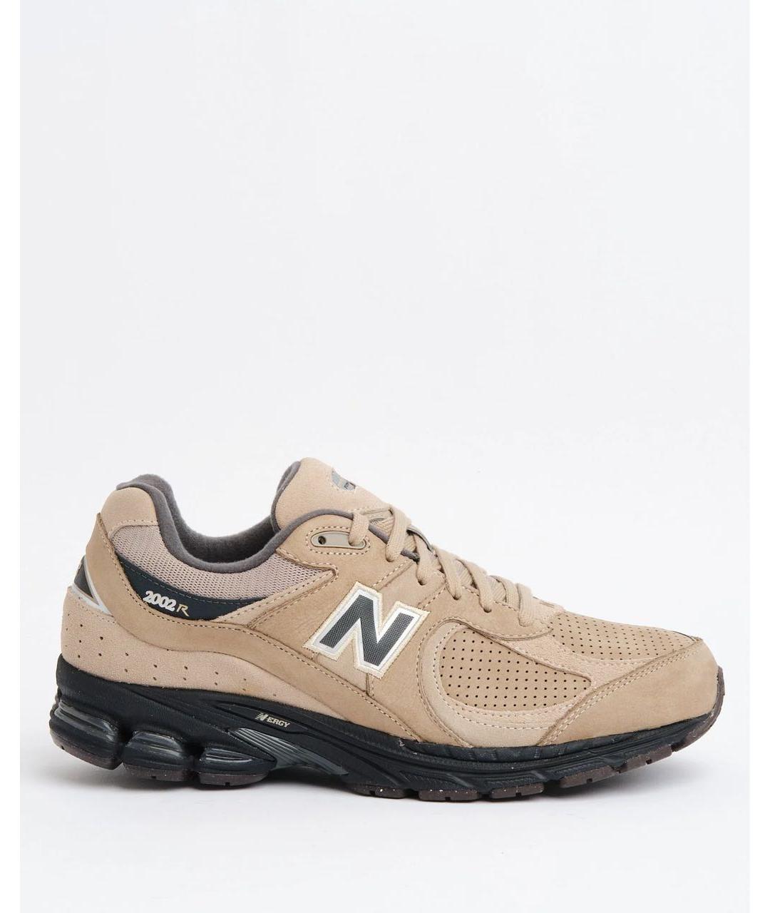 NEW BALANCE Бежевые замшевые низкие кроссовки / кеды, фото 9
