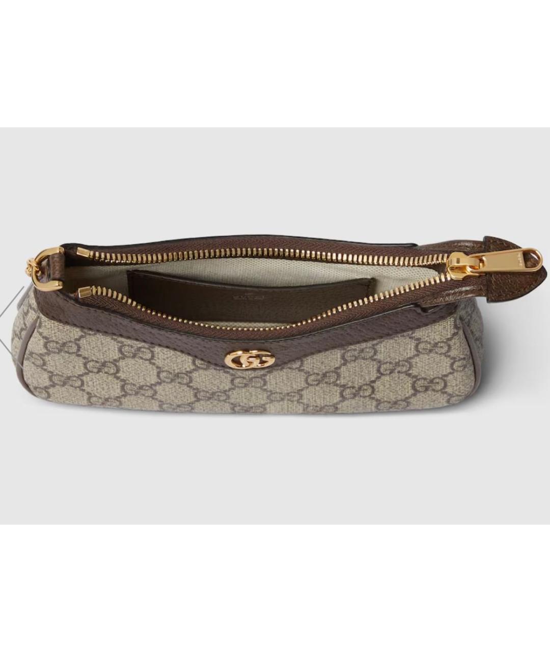 GUCCI Коричневая сумка с короткими ручками, фото 4