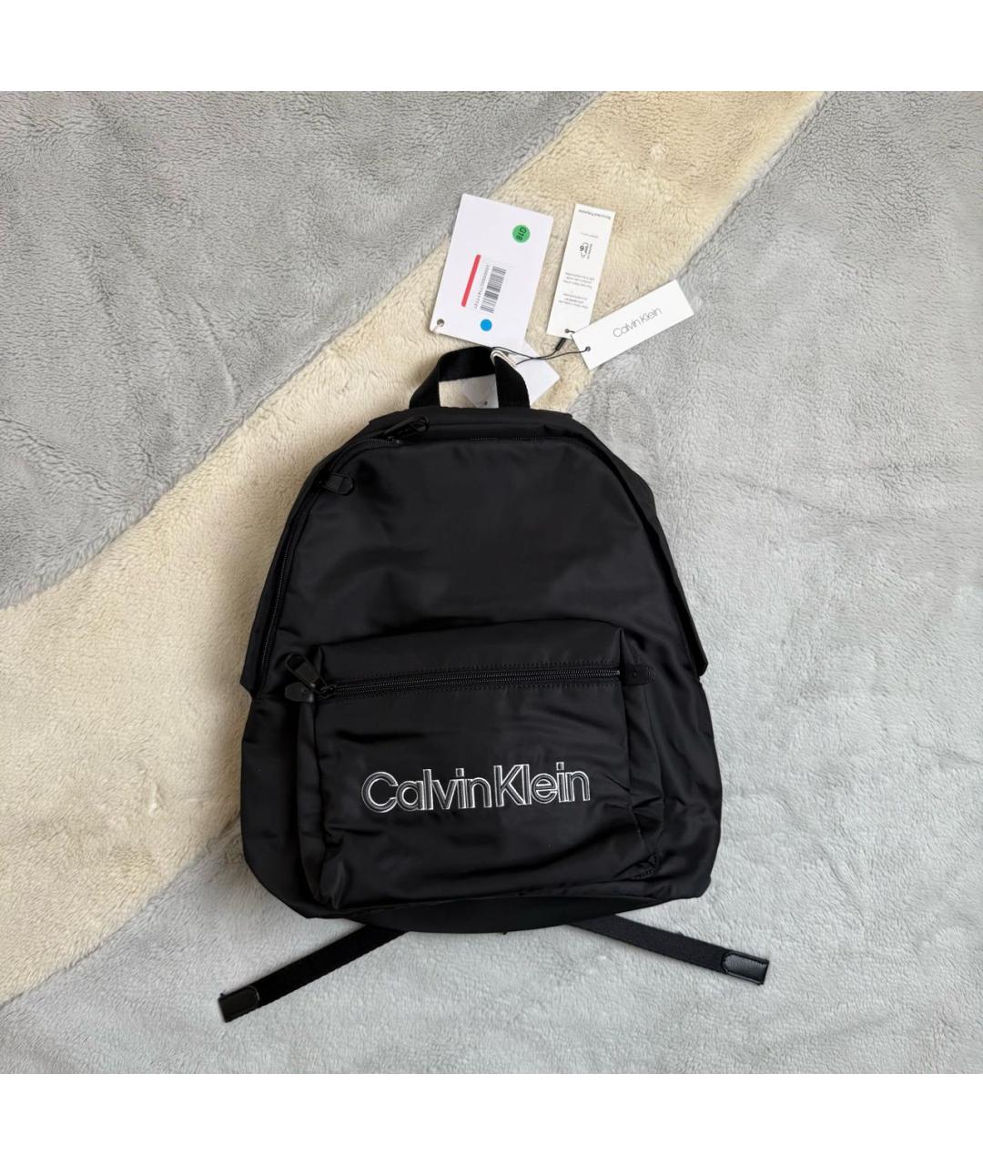CALVIN KLEIN Черный рюкзак, фото 2