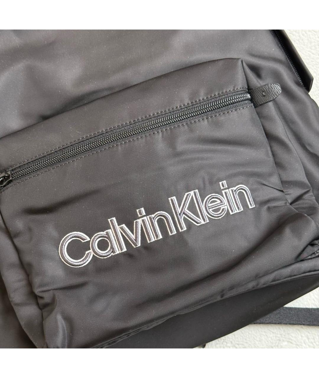 CALVIN KLEIN Черный рюкзак, фото 4