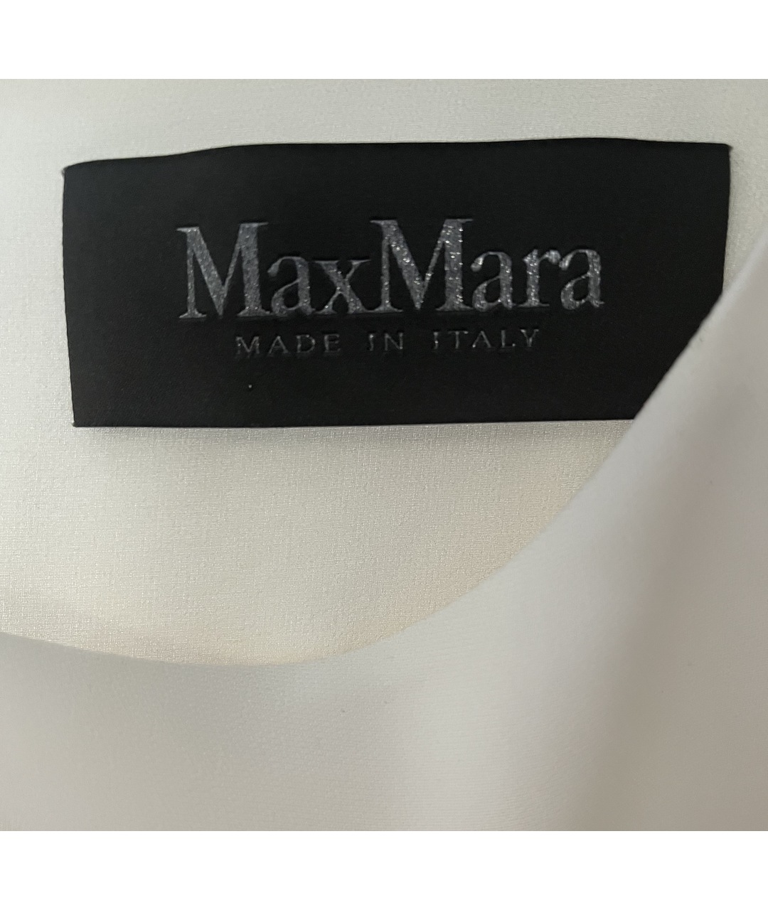 MAX MARA Белый вискозный комбинезон, фото 4