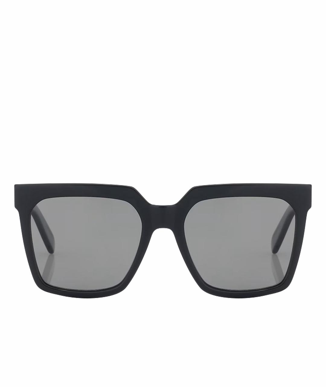 CELINE Черные пластиковые солнцезащитные очки, фото 1