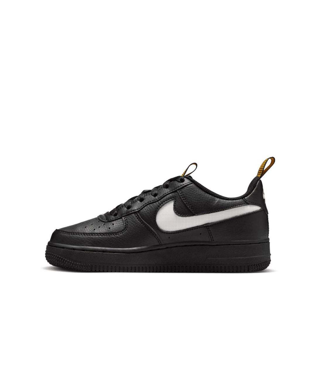 NIKE Черные кожаные кроссовки, фото 9