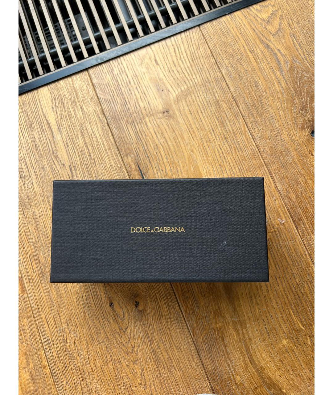 DOLCE&GABBANA Фиолетовые пластиковые солнцезащитные очки, фото 4