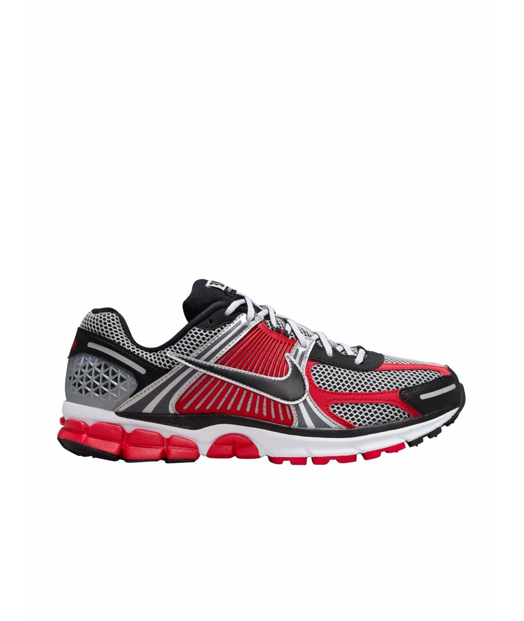 NIKE Красные текстильные низкие кроссовки / кеды, фото 1