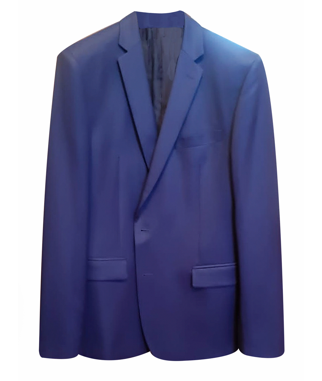 VERSACE COLLECTION Синий шерстяной пиджак, фото 1