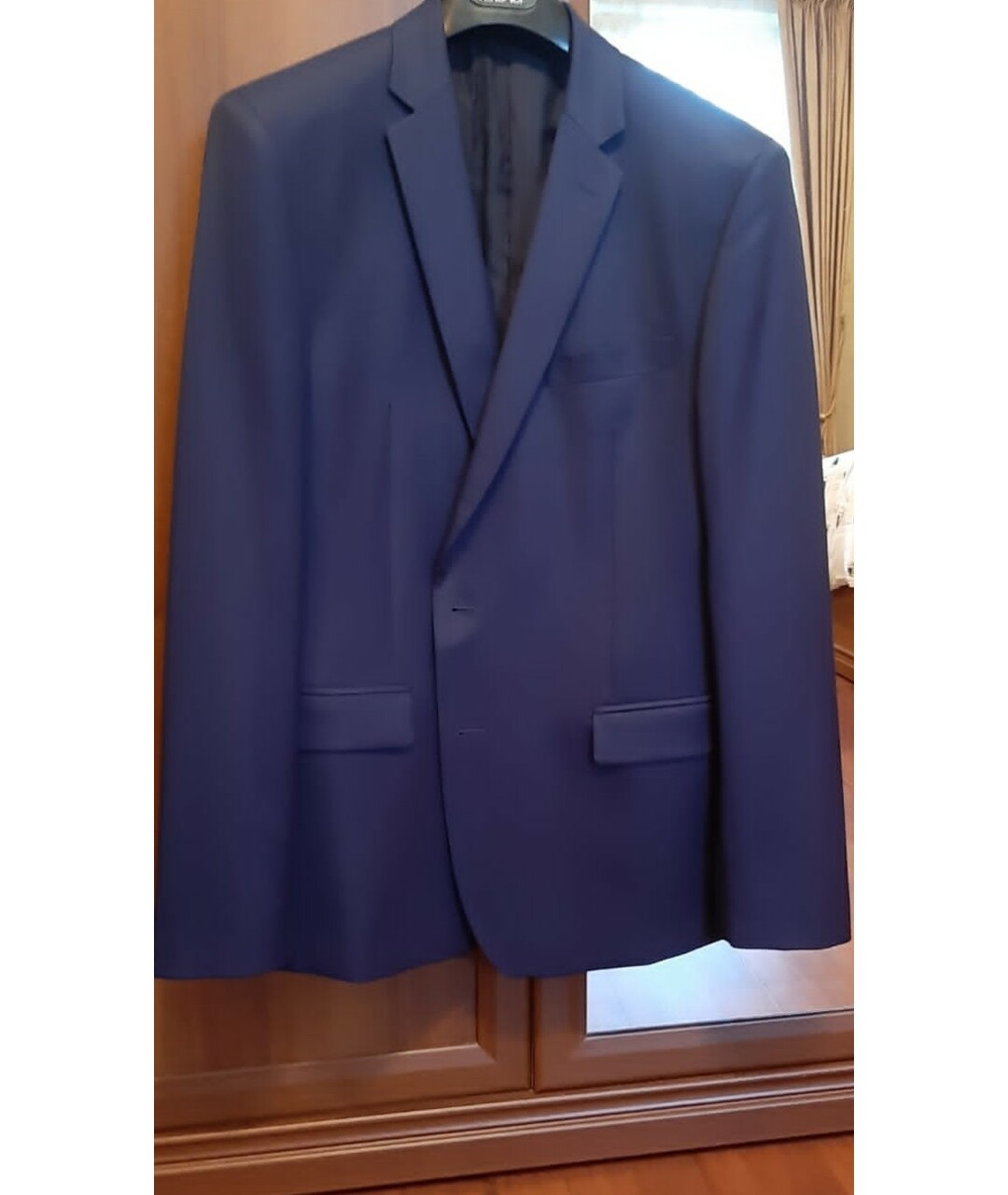 VERSACE COLLECTION Синий шерстяной пиджак, фото 7