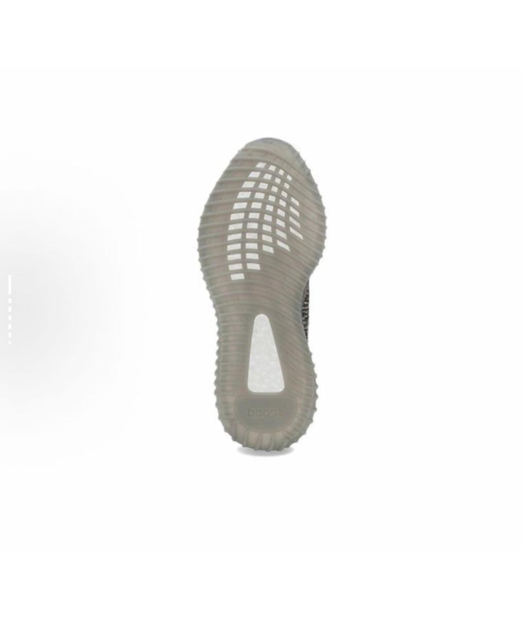 ADIDAS YEEZY Серые текстильные кроссовки, фото 4