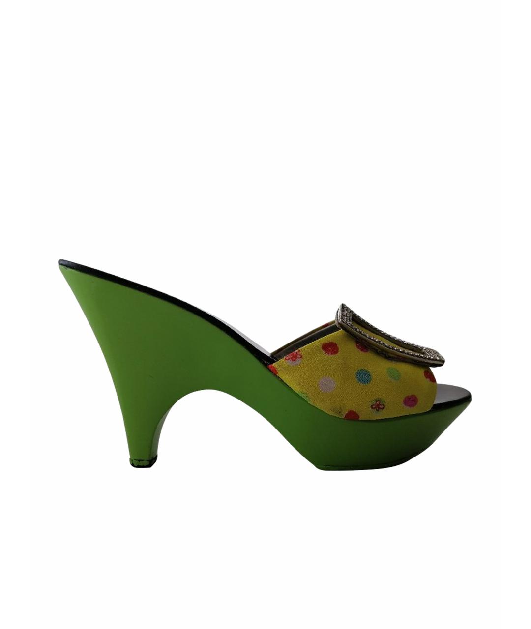 VERSACE Мульти сабо, фото 1