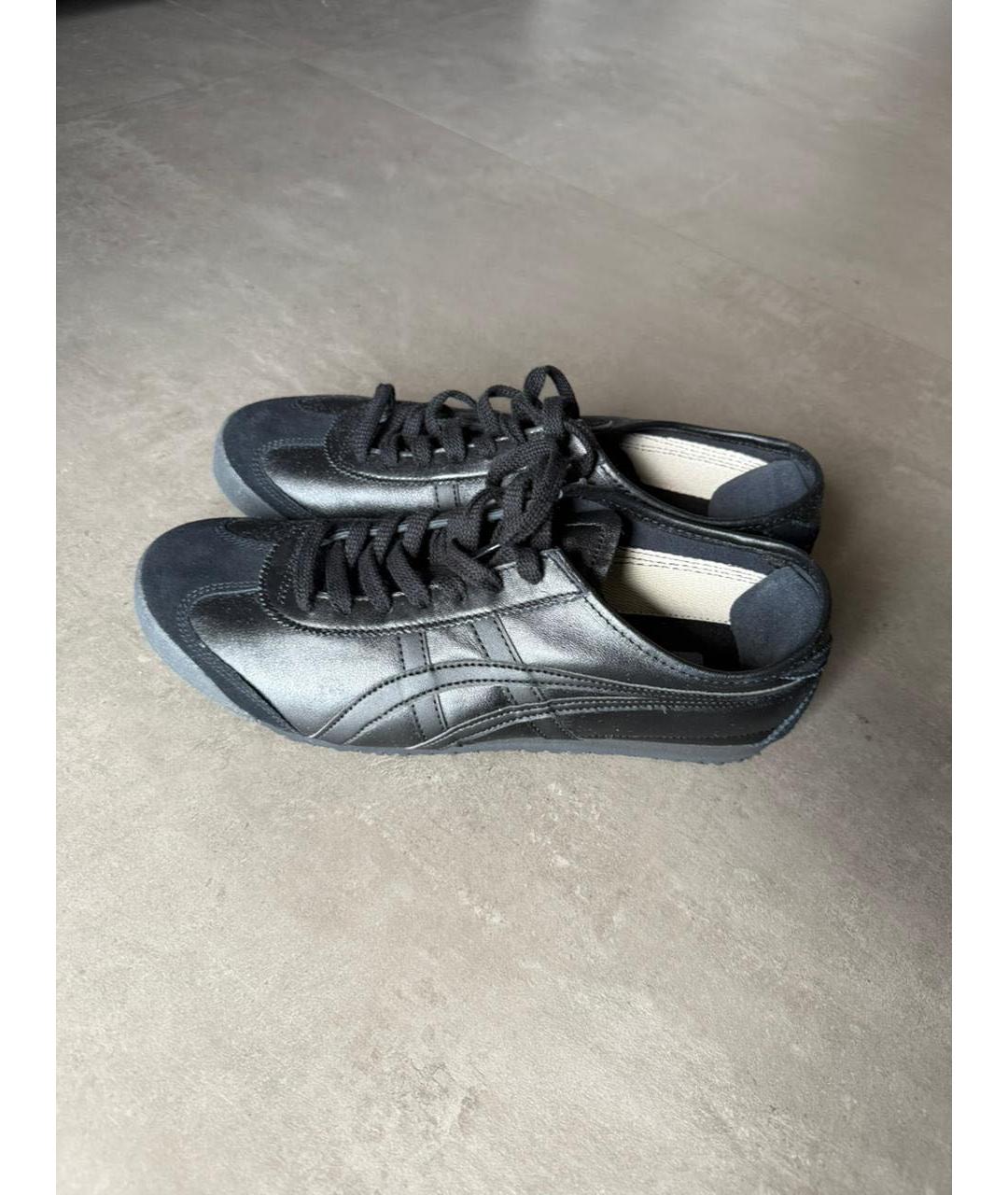 ONITSUKA TIGER Черные низкие кроссовки / кеды, фото 6