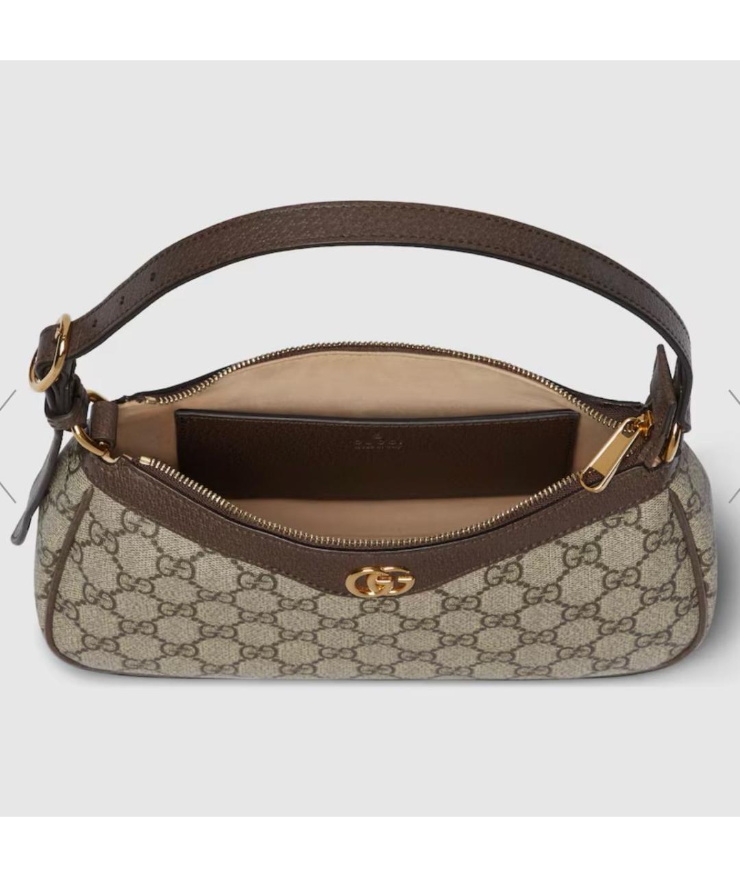 GUCCI Коричневая сумка с короткими ручками, фото 4