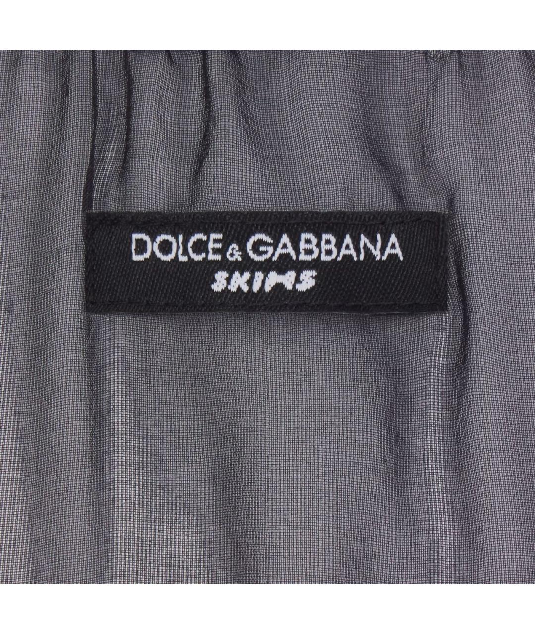 DOLCE&GABBANA Черная пижамы и сорочки, фото 5
