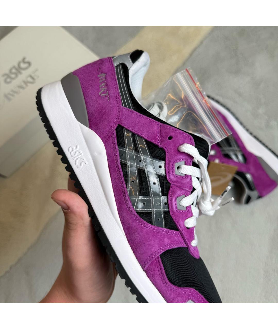 ASICS Мульти замшевые низкие кроссовки / кеды, фото 5