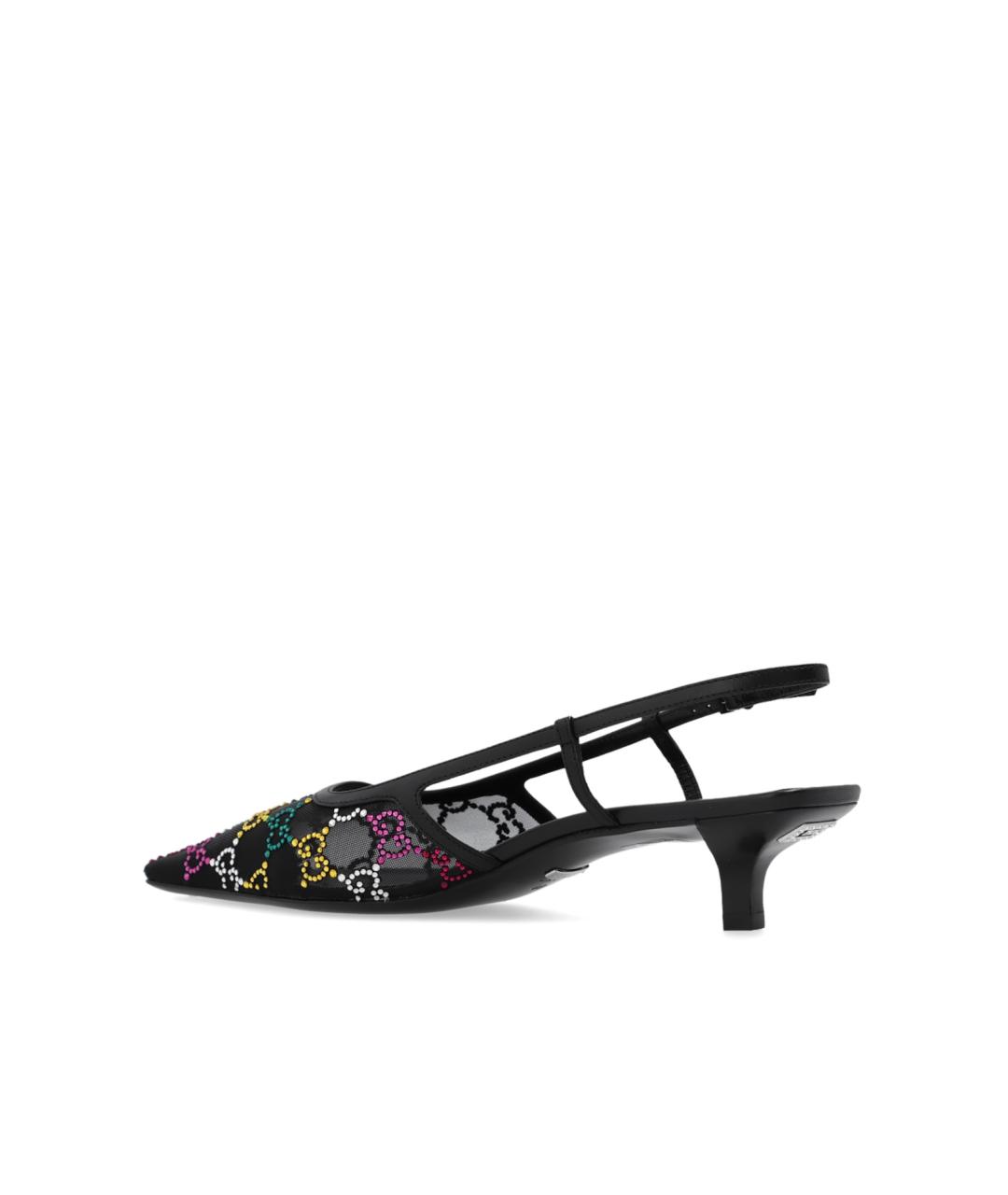 GUCCI Мульти лодочки на низком каблуке, фото 3