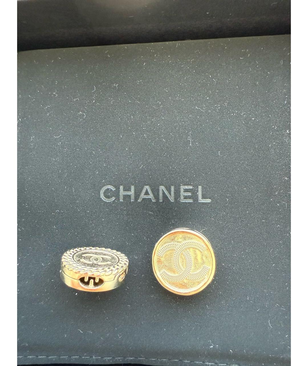 CHANEL Золотая заколка, фото 3