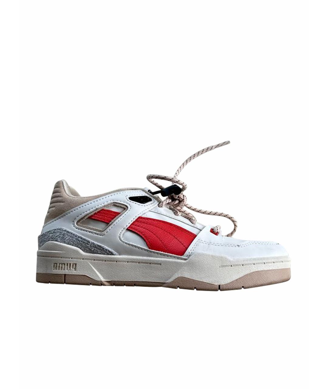 PUMA Белые кроссовки из искусственной кожи, фото 1