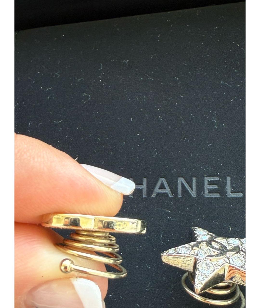 CHANEL Золотая заколка, фото 5