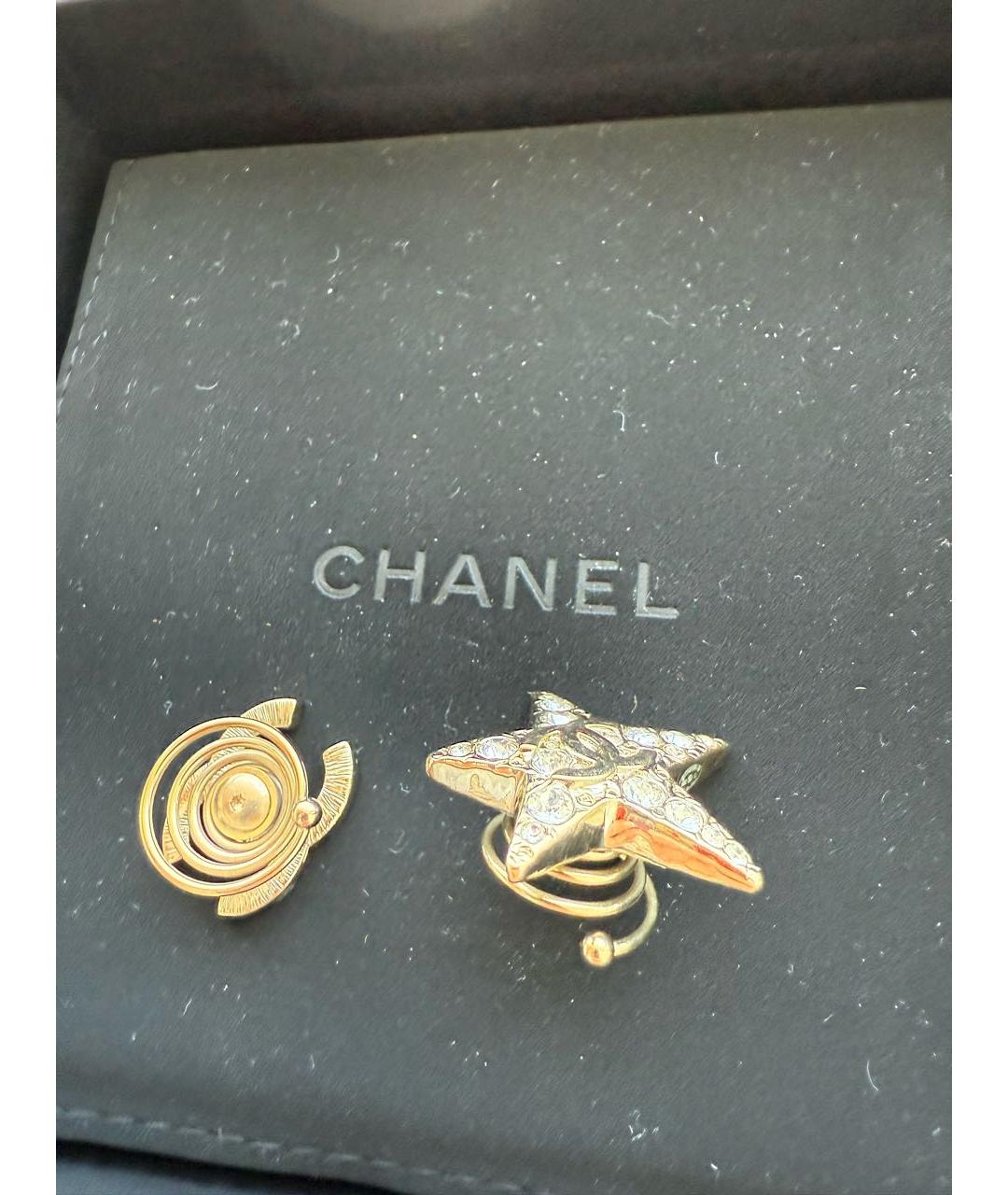 CHANEL Золотая заколка, фото 2