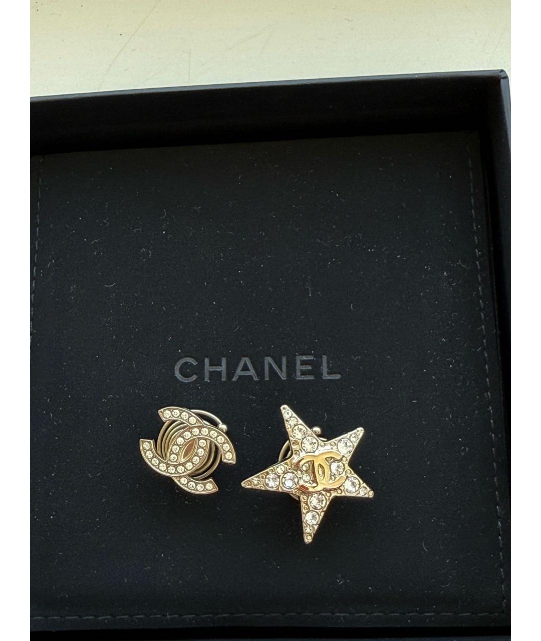 CHANEL Золотая заколка, фото 3