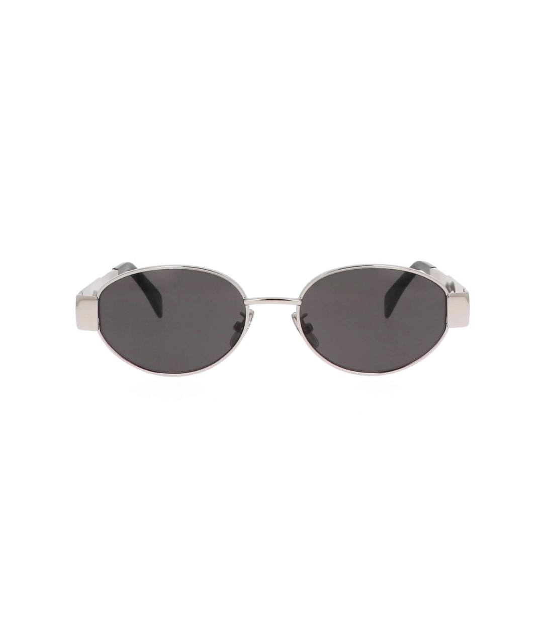 CELINE Серебряные солнцезащитные очки, фото 1