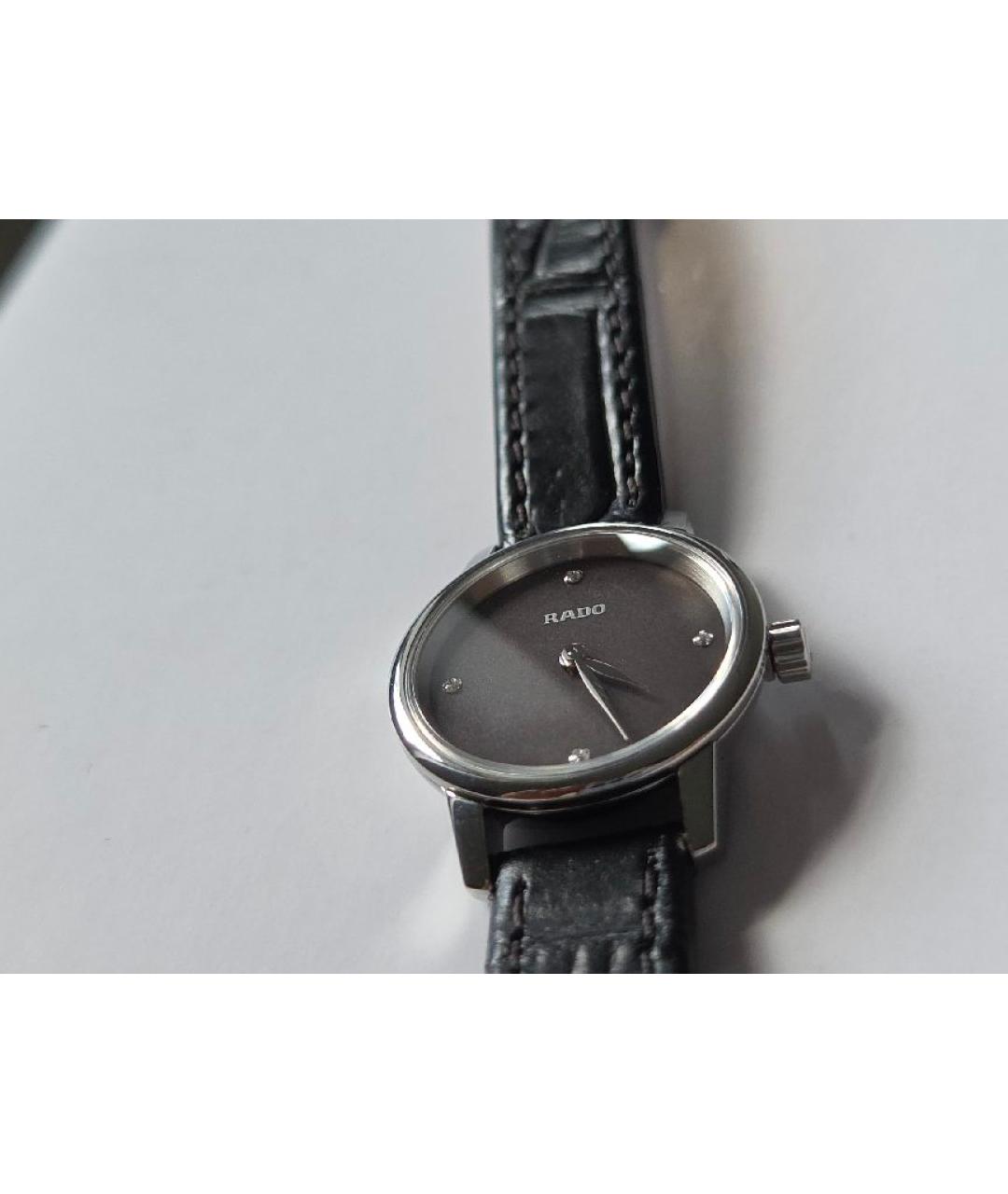 RADO Черные часы, фото 3