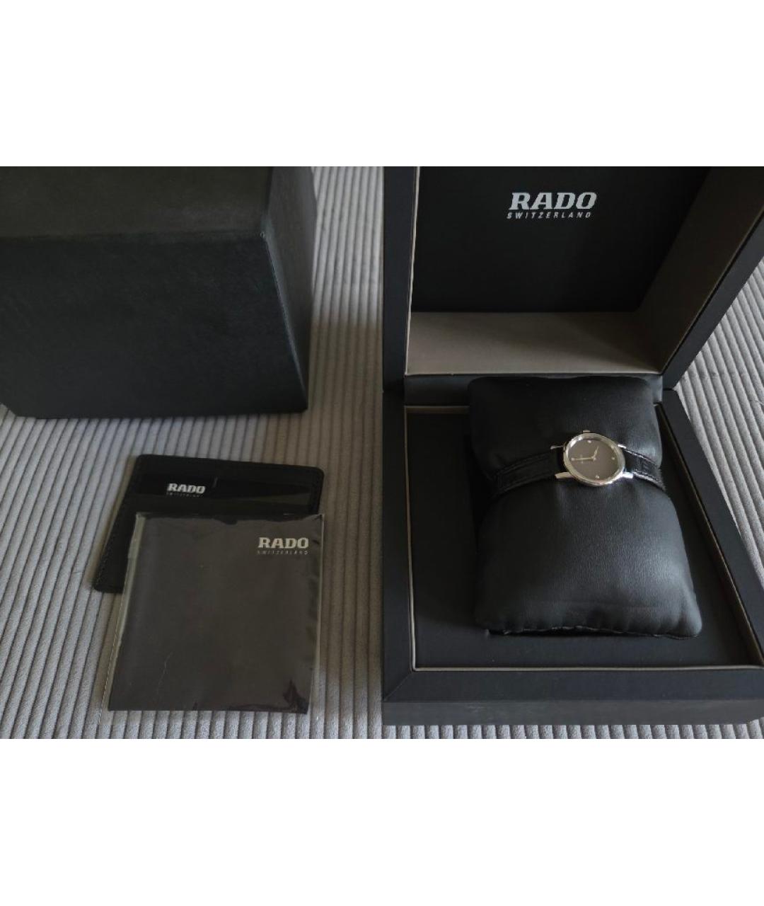 RADO Черные часы, фото 6