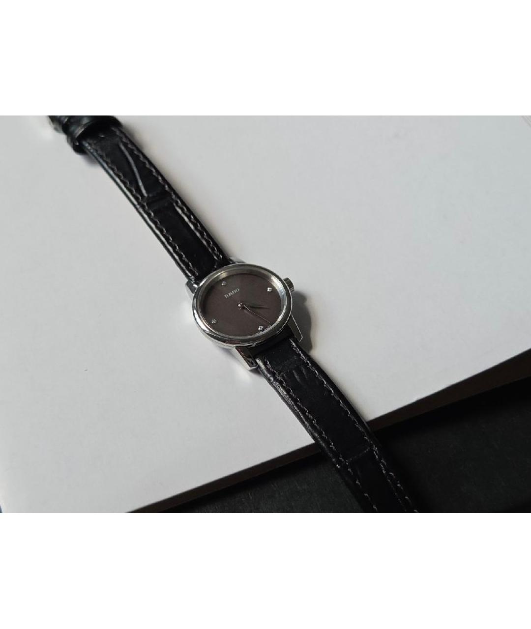 RADO Черные часы, фото 2