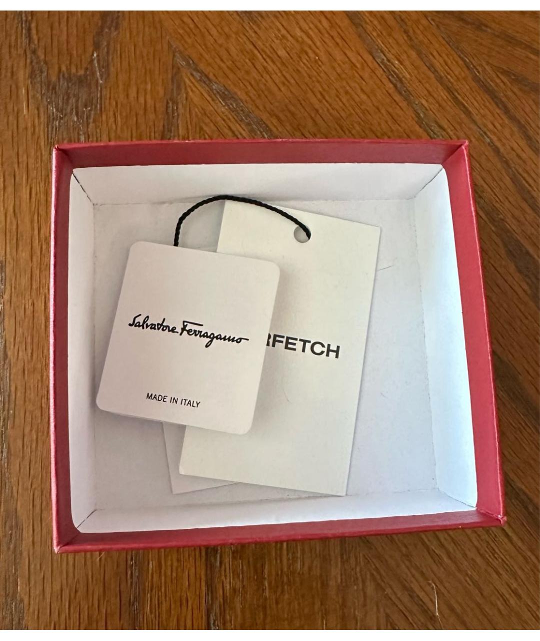 FERRAGAMO Золотая латунная подвеска, фото 6