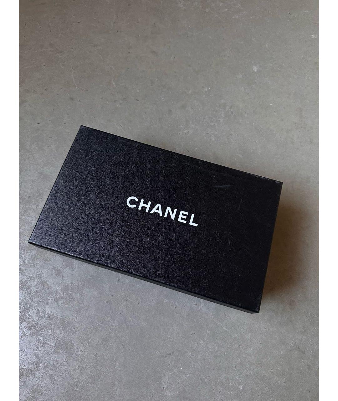 CHANEL Розовые кожаные балетки, фото 7