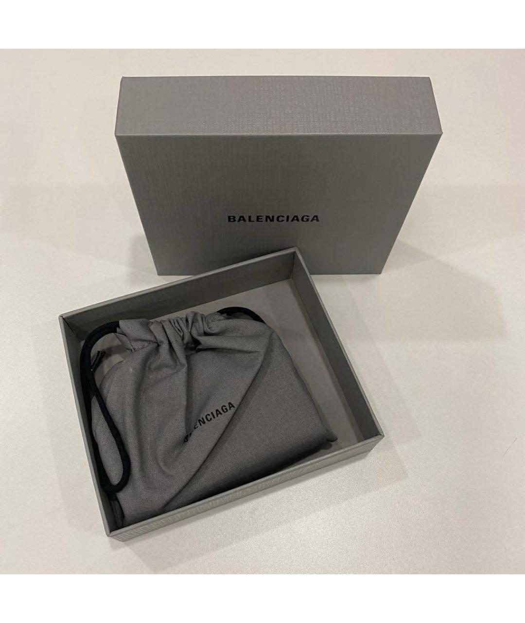 BALENCIAGA Черный кошелек, фото 4