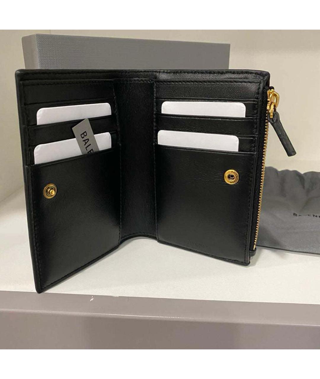 BALENCIAGA Черный кошелек, фото 3