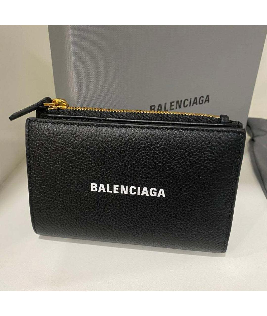 BALENCIAGA Черный кошелек, фото 5