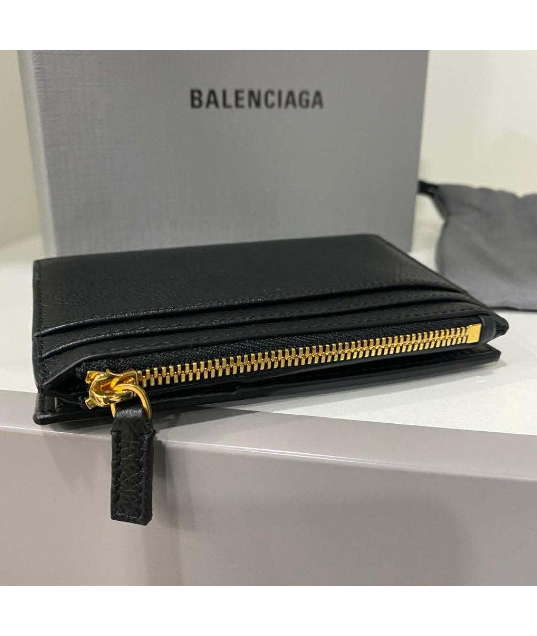 BALENCIAGA Черный кошелек, фото 2
