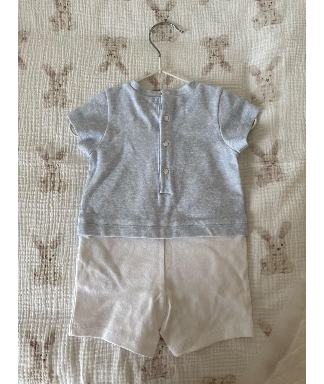 GIVENCHY Голубое хлопковое боди, фото 2