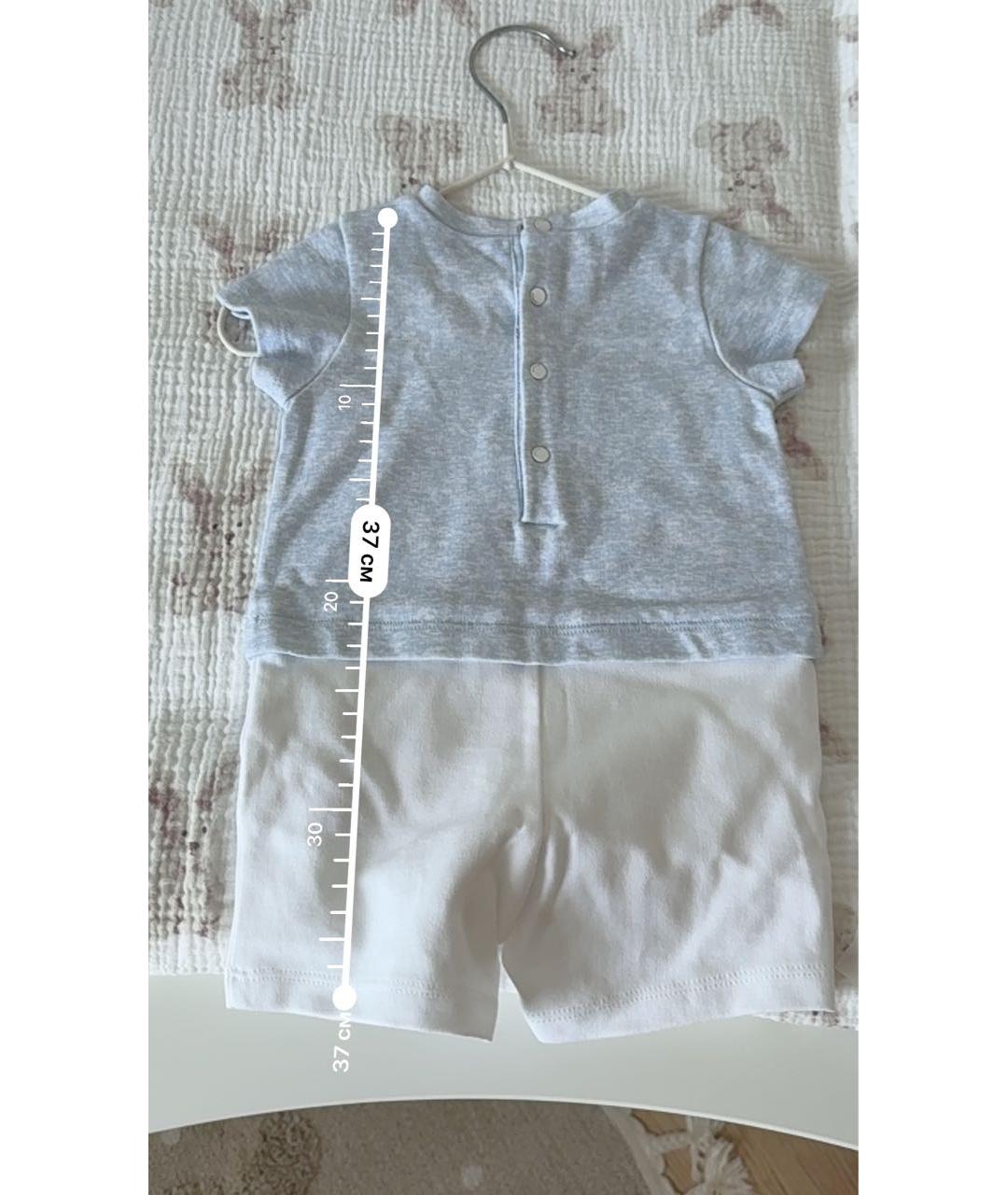 GIVENCHY Голубое хлопковое боди, фото 6