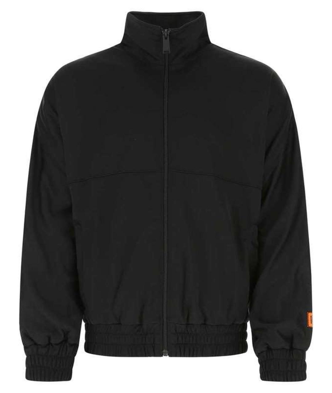 HERON PRESTON Черная полиэстеровая куртка, фото 1