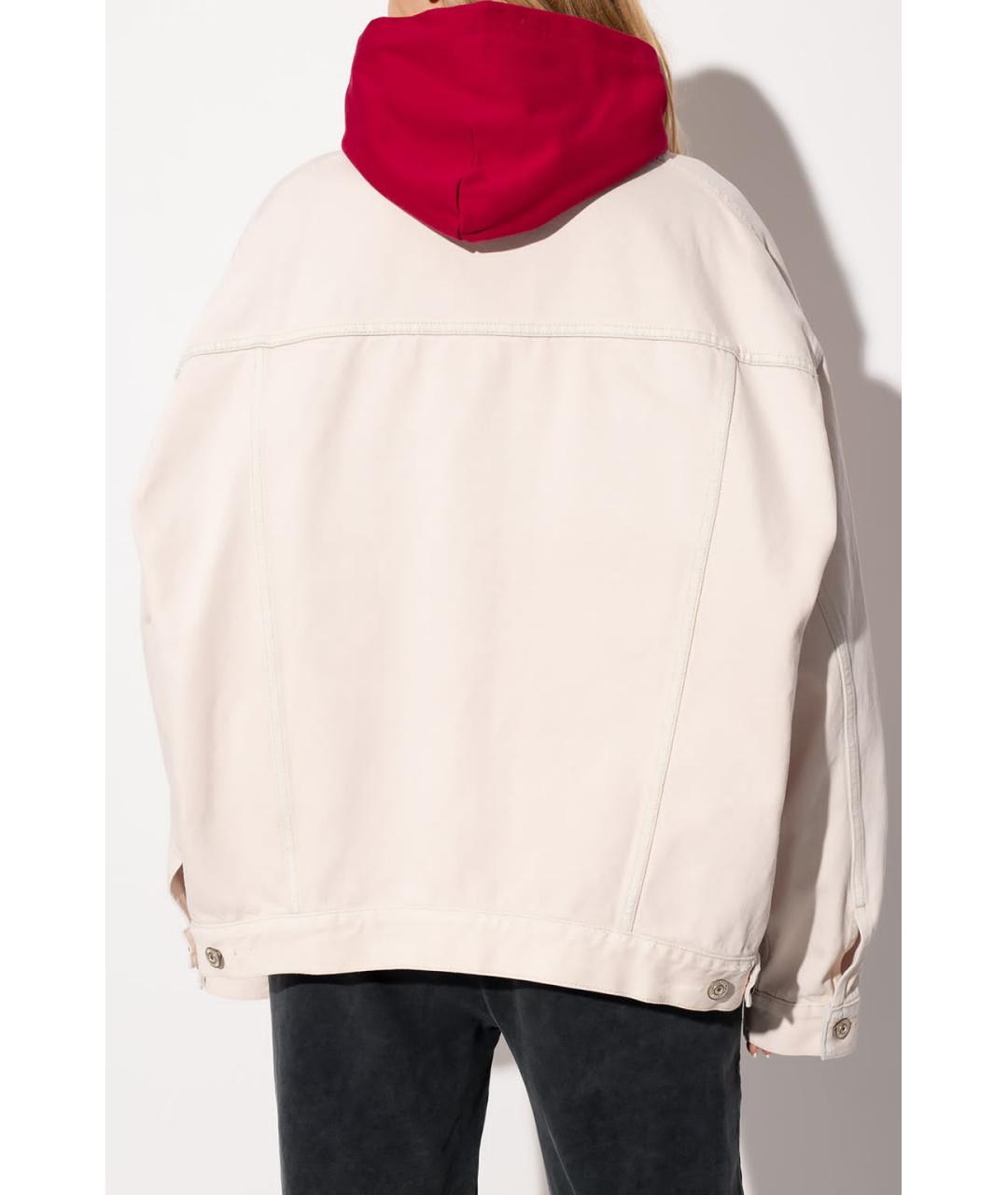 BALENCIAGA Белая куртка, фото 3