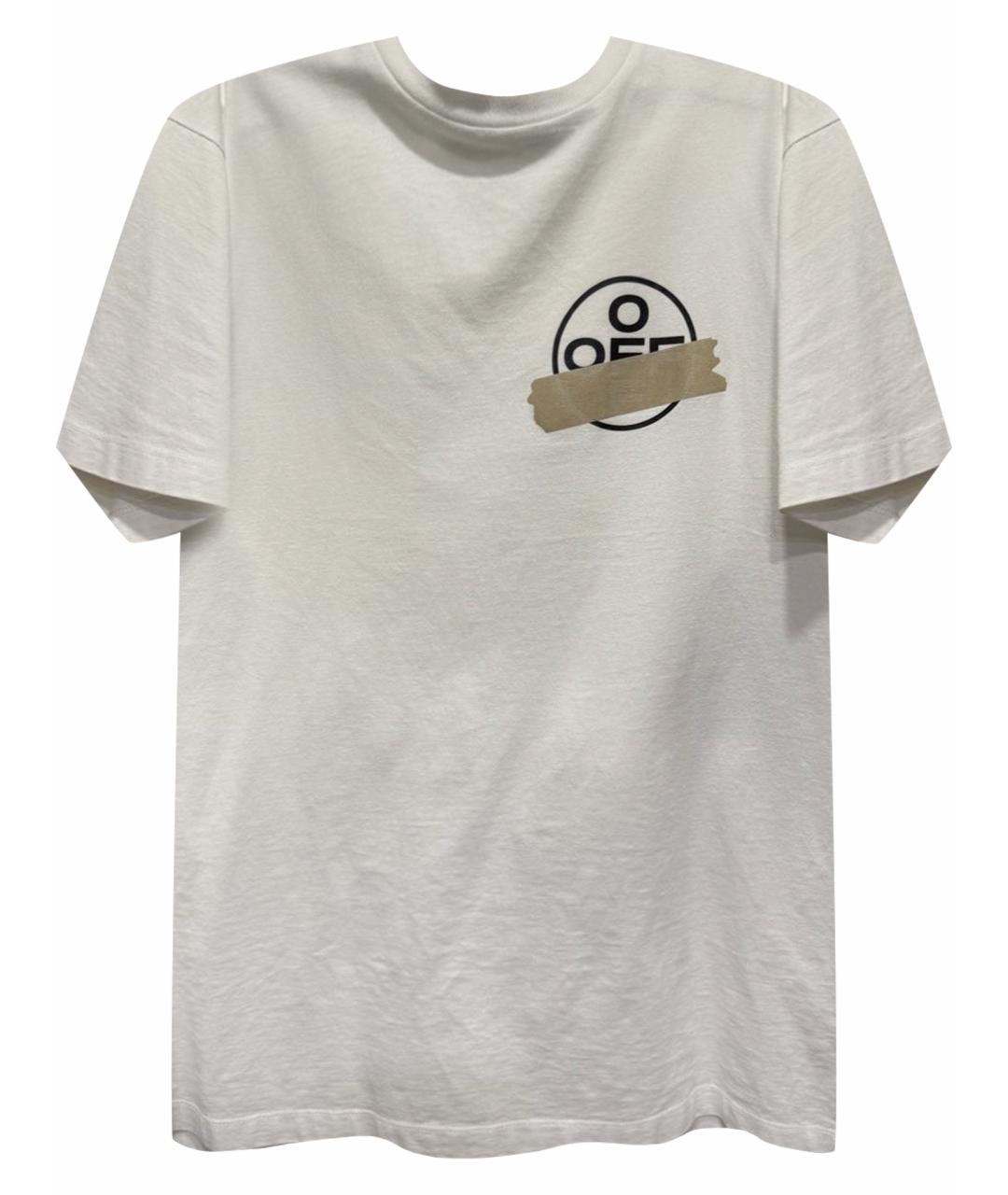 OFF-WHITE Белая футболка, фото 1