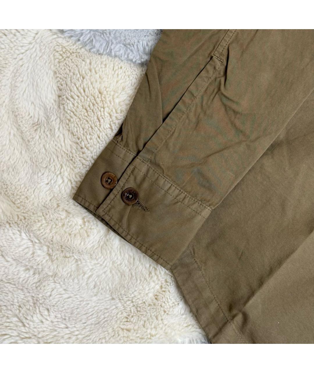 CP COMPANY Коричневая хлопковая куртка, фото 6