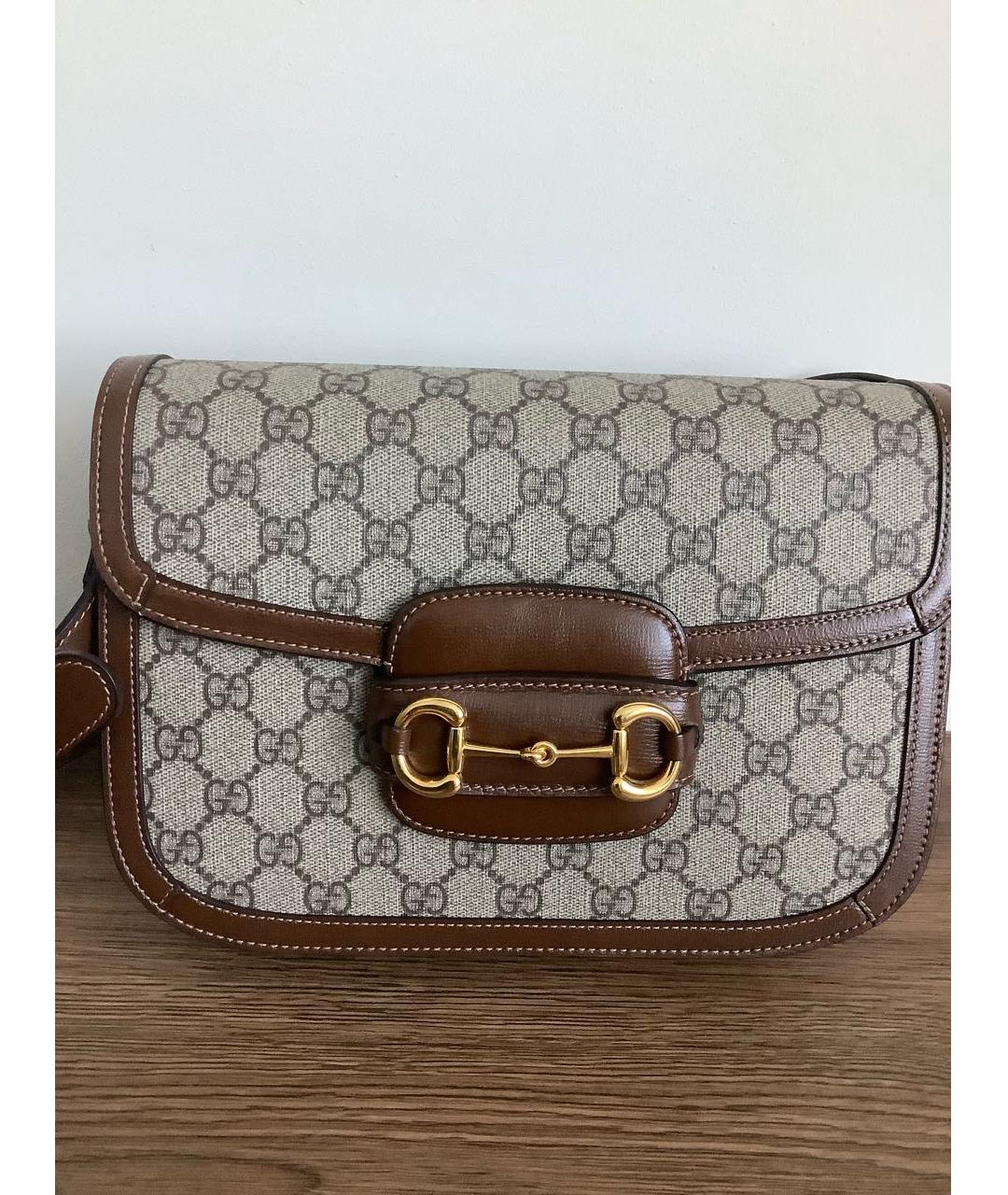 GUCCI Коричневая сумка через плечо, фото 2