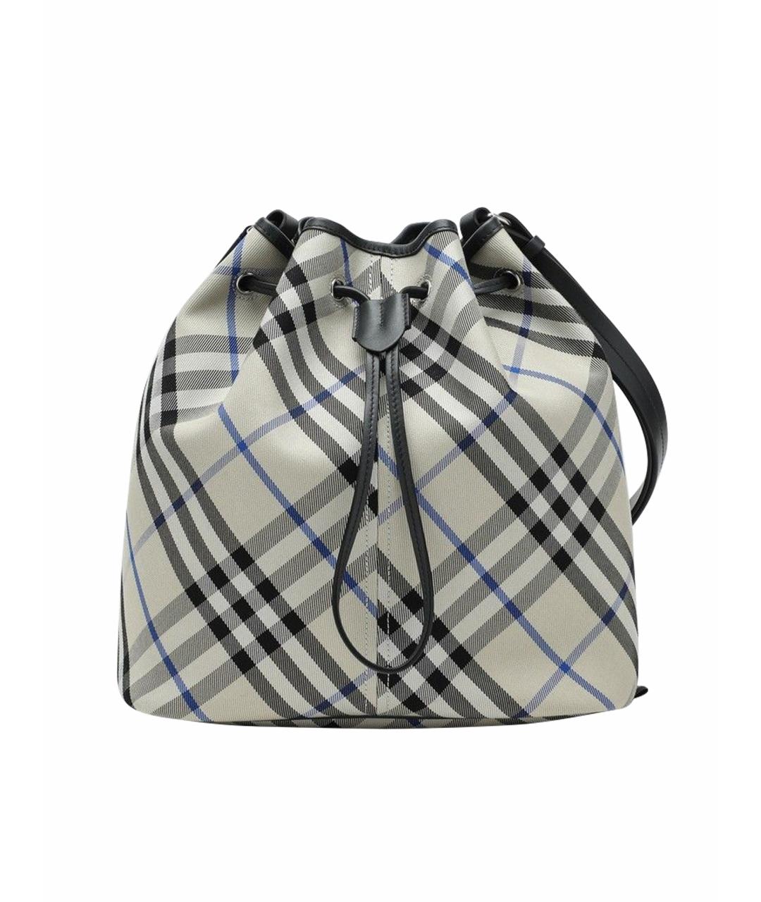 BURBERRY Мульти тканевая сумка тоут, фото 1