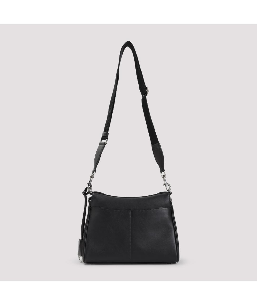 BALENCIAGA Черная кожаная сумка на плечо, фото 3